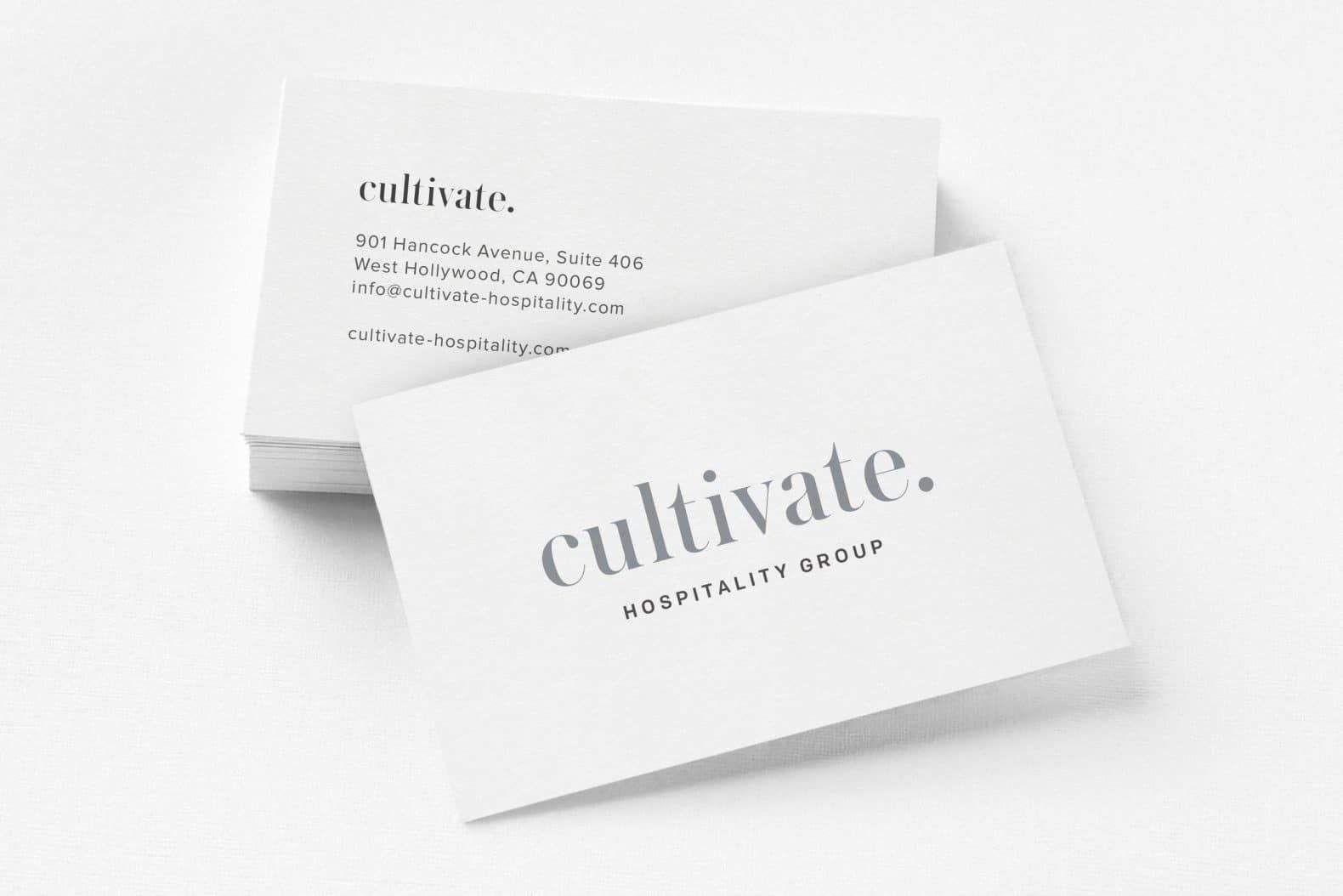 CULTIVATE HOSPITALITY GROUP